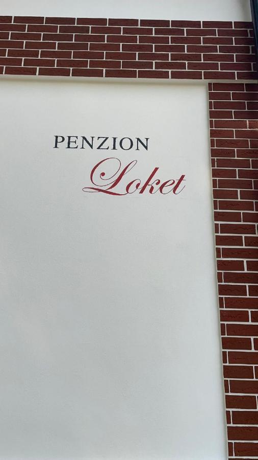 Penzion Loket Bagian luar foto
